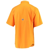 Men's Columbia Tennessee Orange Volunteers Big & Tall Collegiate Tamiami Button-Down Shirt