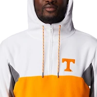 Sweat à capuche quart de zip Columbia Tennessee Orange Volunteers Lodge pour hommes