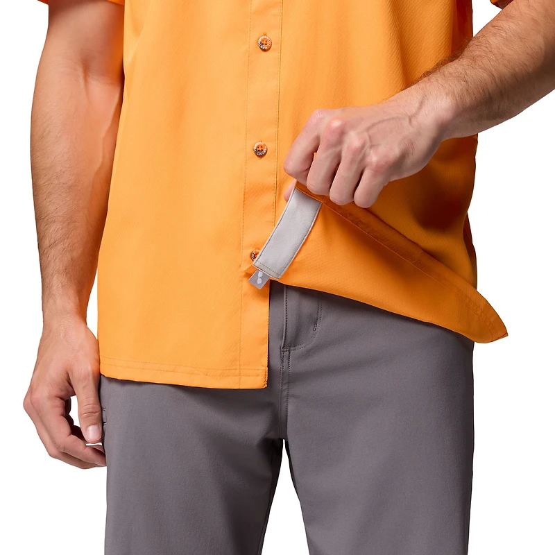 Men's Columbia Tennessee Orange Volunteers Slack Tide Camp Button-Up Shirt