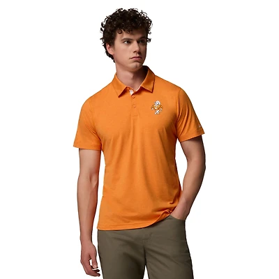 Men's Columbia Tennessee Orange Volunteers Tech Trail Polo