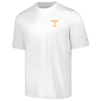 T-shirt Columbia White Tennessee Volunteers Terminal Tackle State Omni-Shade pour homme