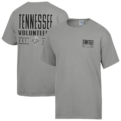 Men's ComfortWash  Gray Tennessee Volunteers Big Name T-Shirt