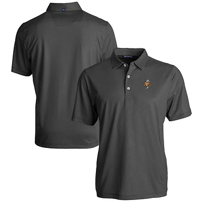 Polo extensible recyclé à imprimé symétrique Eco Symmetry pour homme, noir, Cutter & Buck, Tennessee Volunteers Vault Pike