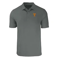 Men's Cutter & Buck Gray Tennessee Volunteers Big Tall Forge Eco Stretch Recycled Polo