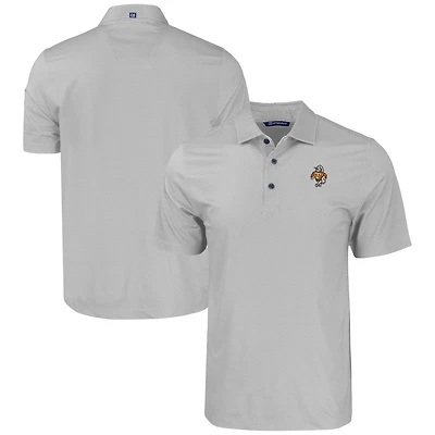 Polo extensible recyclé à imprimé géométrique ton sur pour homme, gris, Cutter & Buck, Tennessee Volunteers, Pike Eco