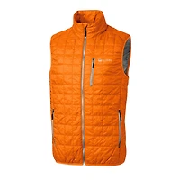 Men's Cutter & Buck  Tennessee Orange Volunteers Alumni Logo Rainier PrimaLoft Eco Insulated Full-Zip Puffer Vest