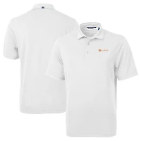Polo recyclé en piqué écologique pour homme, blanc, avec logo des anciens bénévoles du Tennessee, Cutter & Buck