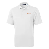 Polo recyclé en piqué écologique pour homme, blanc, avec logo des anciens bénévoles du Tennessee, Cutter & Buck