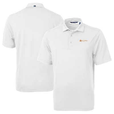 Polo recyclé en piqué écologique pour homme, blanc, avec logo des anciens bénévoles du Tennessee, Cutter & Buck