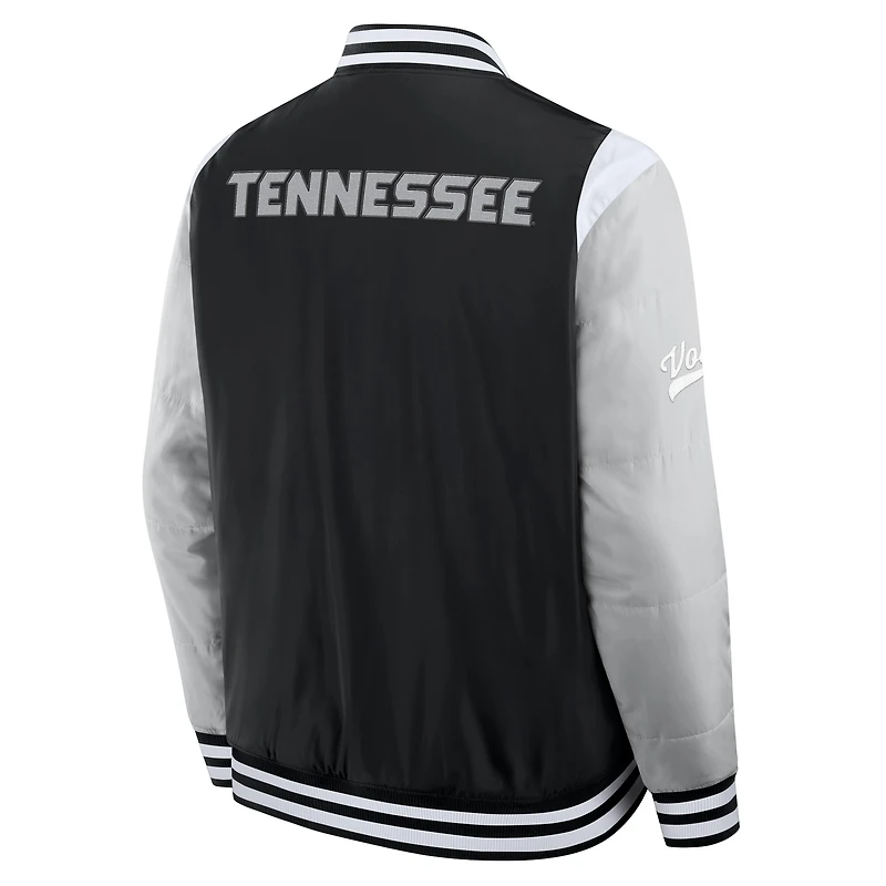 Men's Fanatics  Black Tennessee Volunteers Elements Elite Full-Snap Jacket