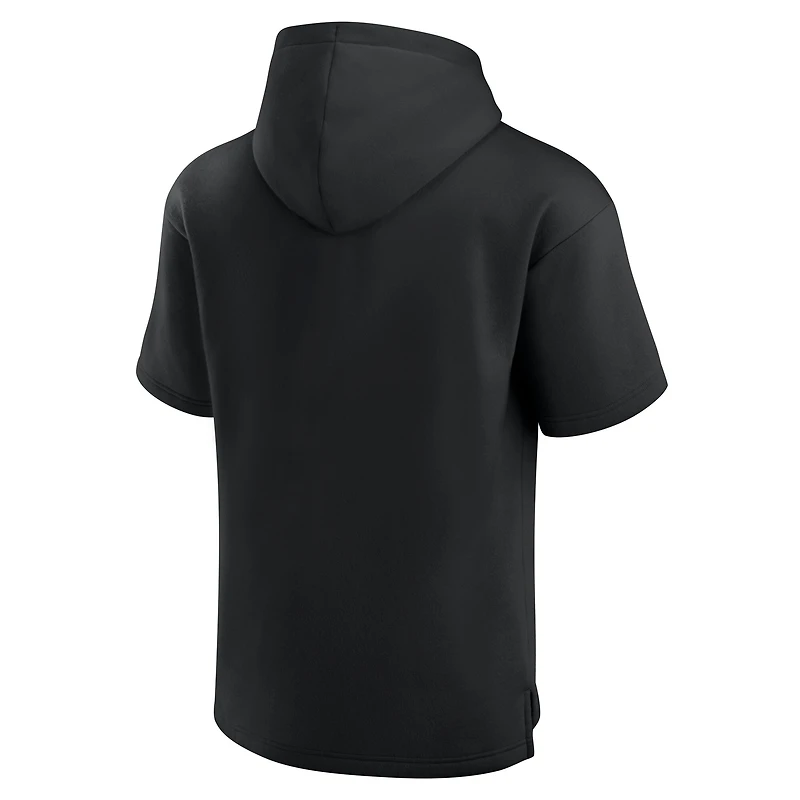 Sweat à capuche manches courtes Fanatics pour hommes, noir, Tennessee Volunteers Ready