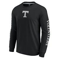 T-shirt à manches longues noir pour hommes Fanatics Tennessee Volunteers Strive