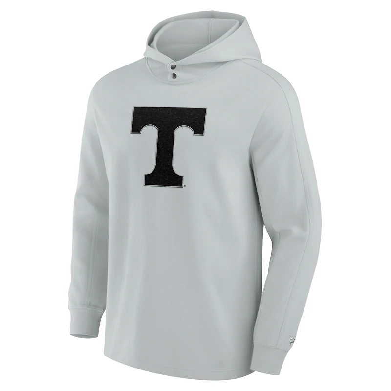 Sweat à capuche tri-blend Blaze gris pour homme de la collection Fanatics Tennessee Volunteers