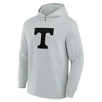 Sweat à capuche tri-blend Blaze gris pour homme de la collection Fanatics Tennessee Volunteers