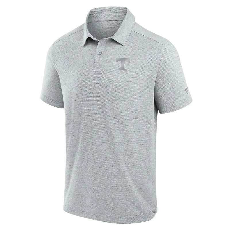 Men's Fanatics Gray Tennessee Volunteers Performance Polo