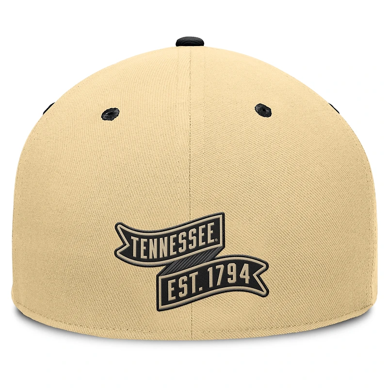 Casquette ajustée Fanatics kaki/noir Tennessee Volunteers Balance pour homme
