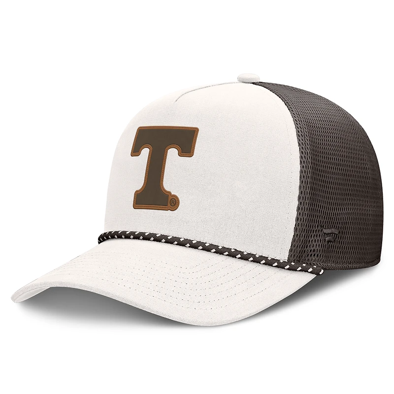 Casquette ajustable Fanatics Natural Tennessee Volunteers Bronco Trucker pour homme