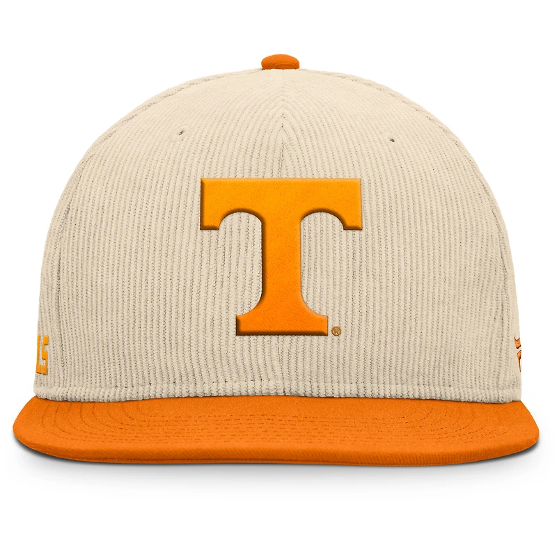 Casquette Snapback Tennessee Volunteers College Catcher pour hommes Fanatics Tan