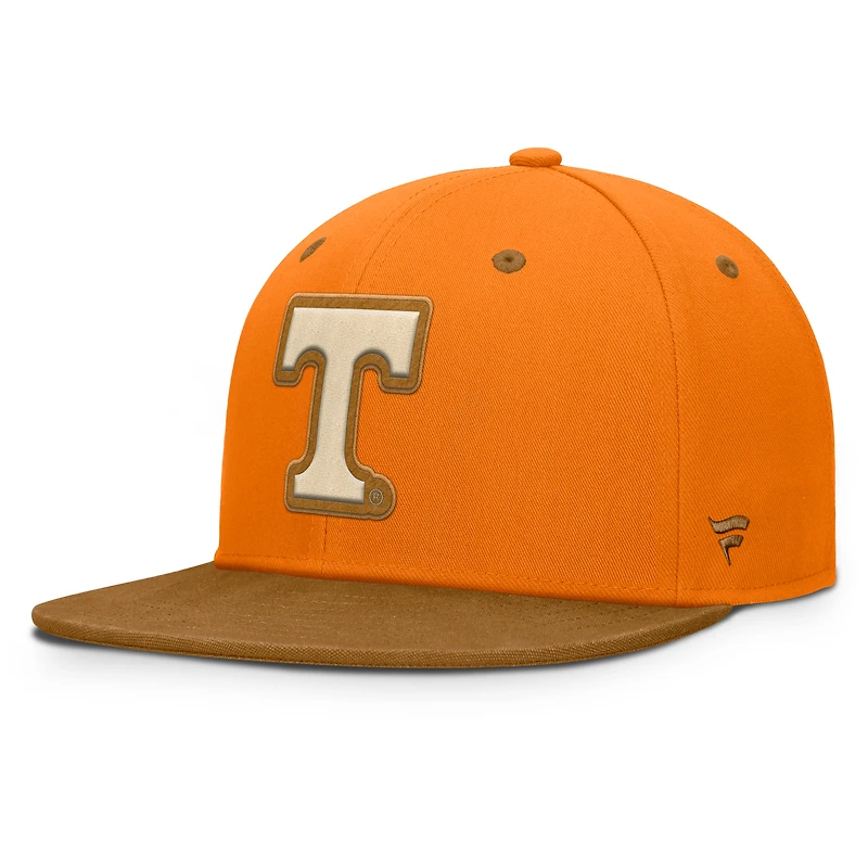 Men's Fanatics Tennessee Orange/Brown Volunteers NoBo Fitted Hat