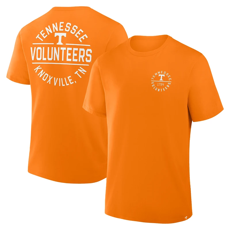 T-shirt Fanatics Tennessee Orange Volunteers Fastbreak pour homme