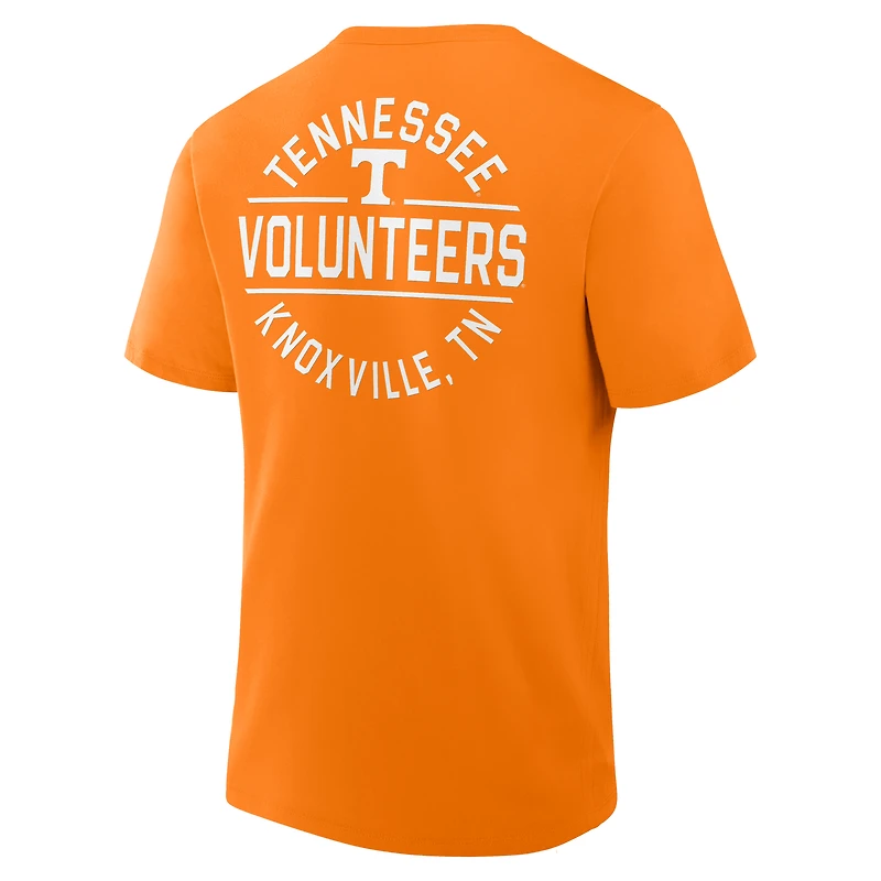 T-shirt Fanatics Tennessee Orange Volunteers Fastbreak pour homme