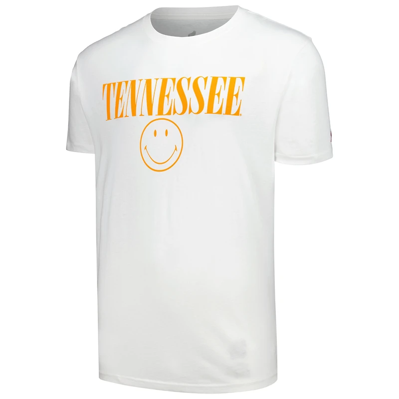 League Collegiate Wear pour hommes T-shirt blanc Tennessee Volunteers Smiley All American