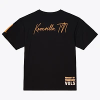 T-shirt premium Mitchell & Ness Black Tennessee Volunteers Double Clutch pour homme
