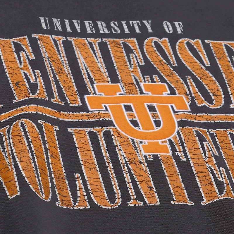 Men's Mitchell & Ness Charcoal Tennessee Volunteers Downtown Fleece Sweatshirt