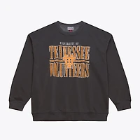 Men's Mitchell & Ness Charcoal Tennessee Volunteers Downtown Fleece Sweatshirt
