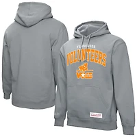 Sweat à capuche classique gris chiné Mitchell & Ness Tennessee Volunteers pour homme