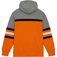 Sweat à capuche orange Mitchell & Ness Tennessee Volunteers Head Coach pour hommes