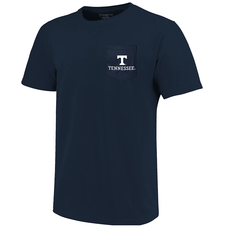 Men's Navy Tennessee Volunteers Campus Americana T-Shirt