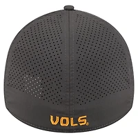 Men's New Era  Charcoal Tennessee Volunteers Rope 39THIRTY Flex Hat