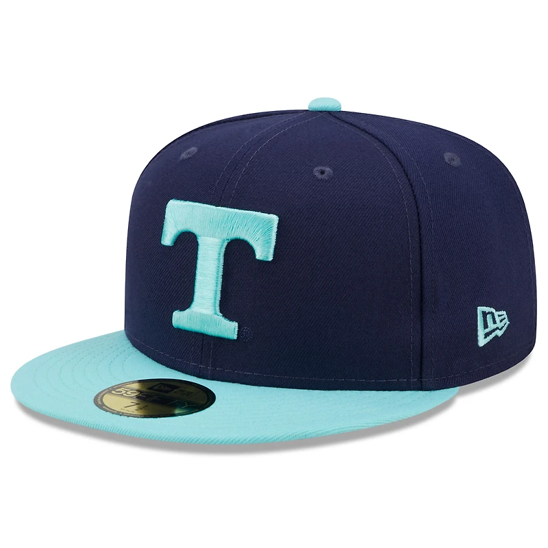 Men's New Era Navy/Light Blue Tennessee Volunteers 59FIFTY Fitted Hat