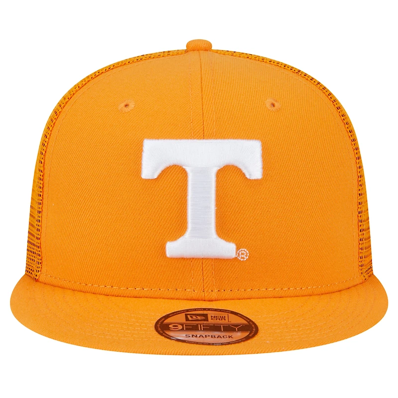 Casquette snapback 9FIFTY Trucker Tennessee Orange pour homme de New Era