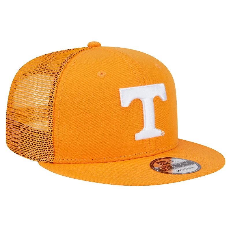 Casquette snapback 9FIFTY Trucker Tennessee Orange pour homme de New Era