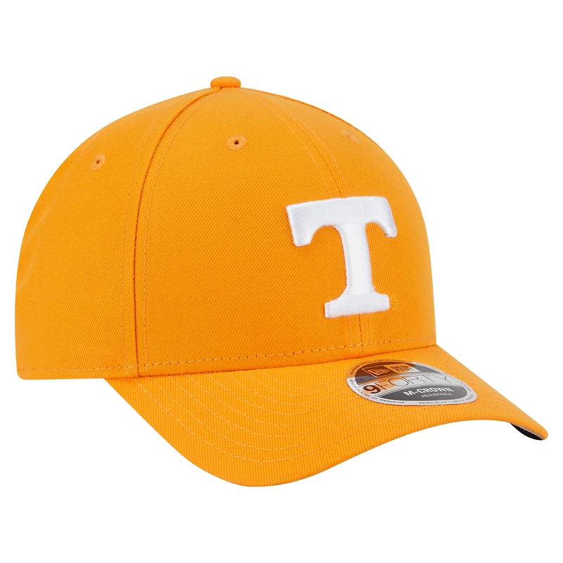 Casquette ajustable 9FORTY M-Crown pour homme, modèle Tennessee Orange Tennessee Volunteers Team Collective de New Era