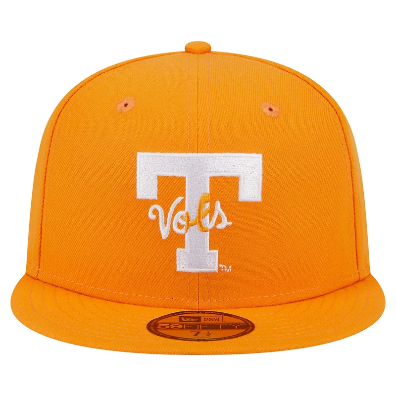 Casquette ajustée 59FIFTY Tennessee Orange Volunteers Vault pour homme de New Era