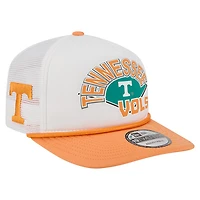 Men's New Era  White Tennessee Volunteers Diamond 19TWENTY Golfer Adjustable Hat