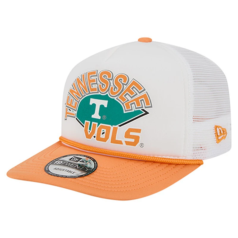 Men's New Era  White Tennessee Volunteers Diamond 19TWENTY Golfer Adjustable Hat