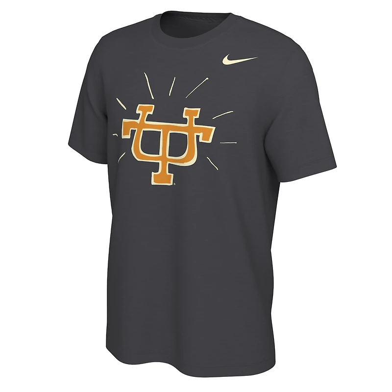 T-shirt Nike Anthracite Tennessee Volunteers Football Man Smokey Pack pour homme