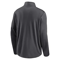 Haut à enfiler demi-zip Nike Tennessee Volunteers Pacer pour homme, anthracite