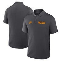 Polo Nike Anthracite Tennessee Volunteers Primetime Victory Legacy Vault Performance pour homme