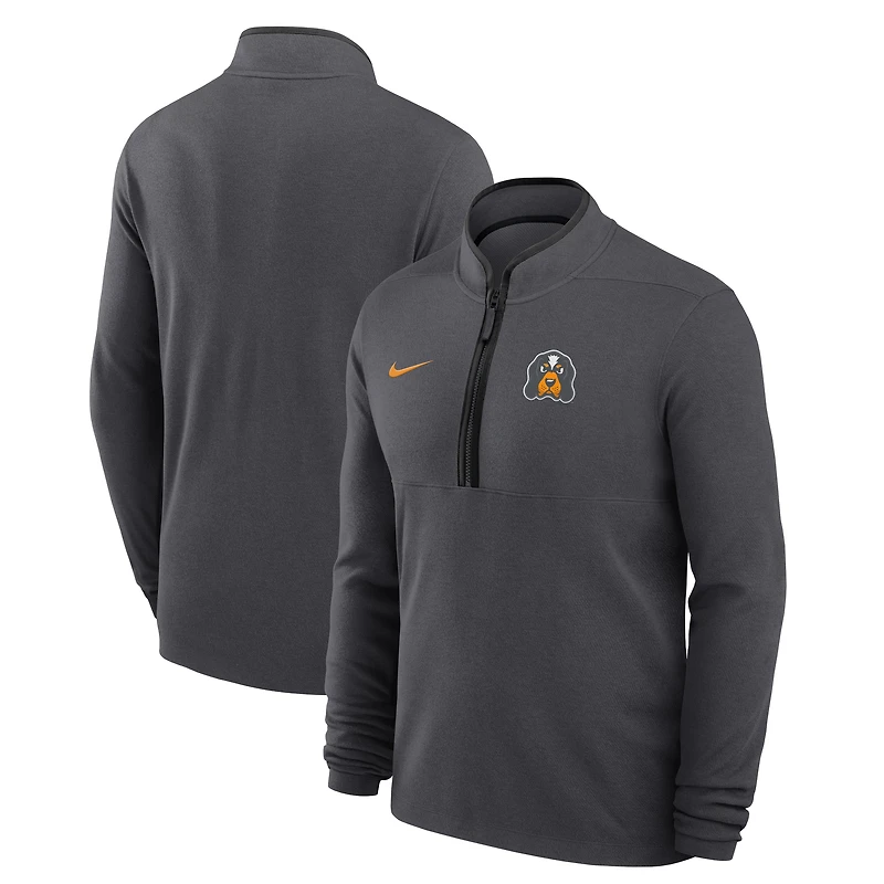 Veste Nike anthracite Tennessee Volunteers Smokey Victory à demi-zip pour homme