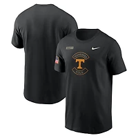 Men's Nike Black Tennessee Volunteers 2025 Military Appreciation Dri-FIT T-Shirt