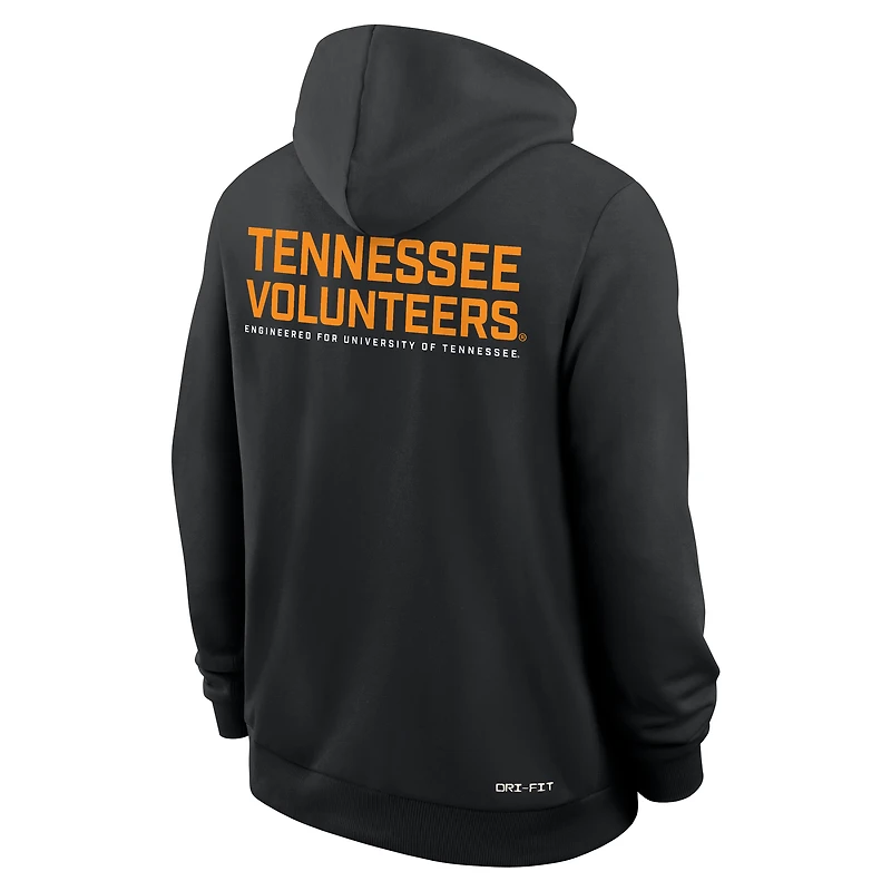 Men's Nike Tennessee Volunteers 2025 Sideline Standard Issue Dri-FIT Full-Zip Hoodie