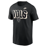 T-shirt Nike noir pour homme, style audacieux, Tennessee Volunteers