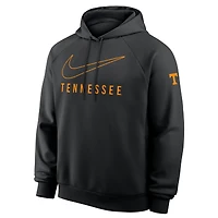 Men's Nike Black Tennessee Volunteers Premium Raglan Dri-FIT Hoodie