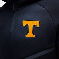Men's Nike Black Tennessee Volunteers Tech Fleece Full-Zip Windrunner Hoodie