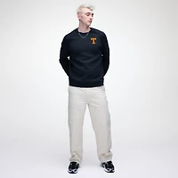 Men's Nike Black Tennessee Volunteers Tech Fleece Raglan Sweatshirt